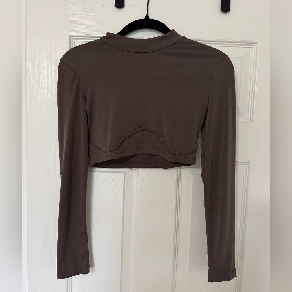 Brown bodysuit